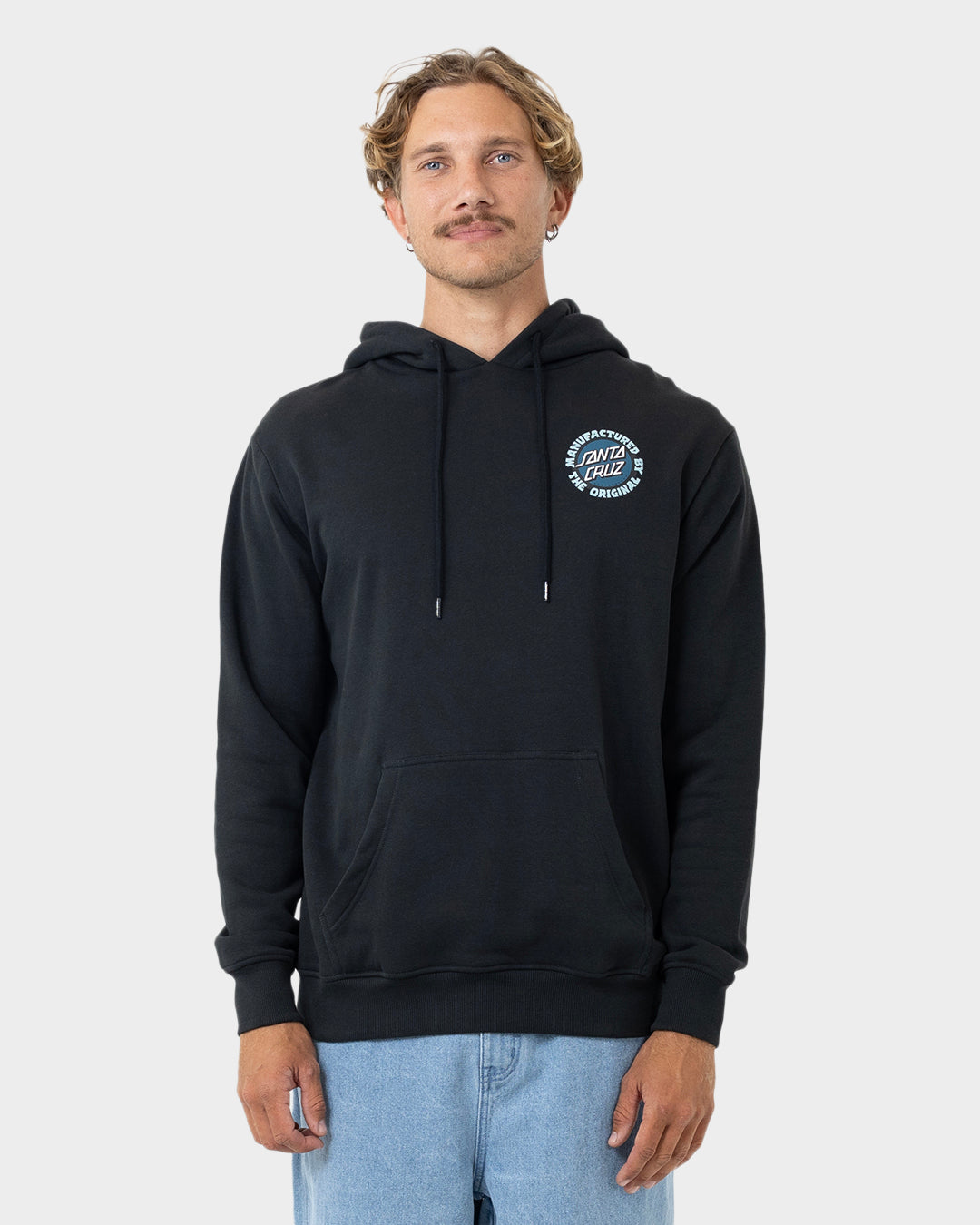 Speed MFG Dot Men's Pullover Hoodie Off Black