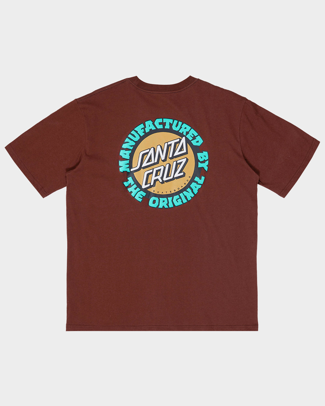 Speed MFG Dot Santa Cruz Men's S/S T-Shirt Brown