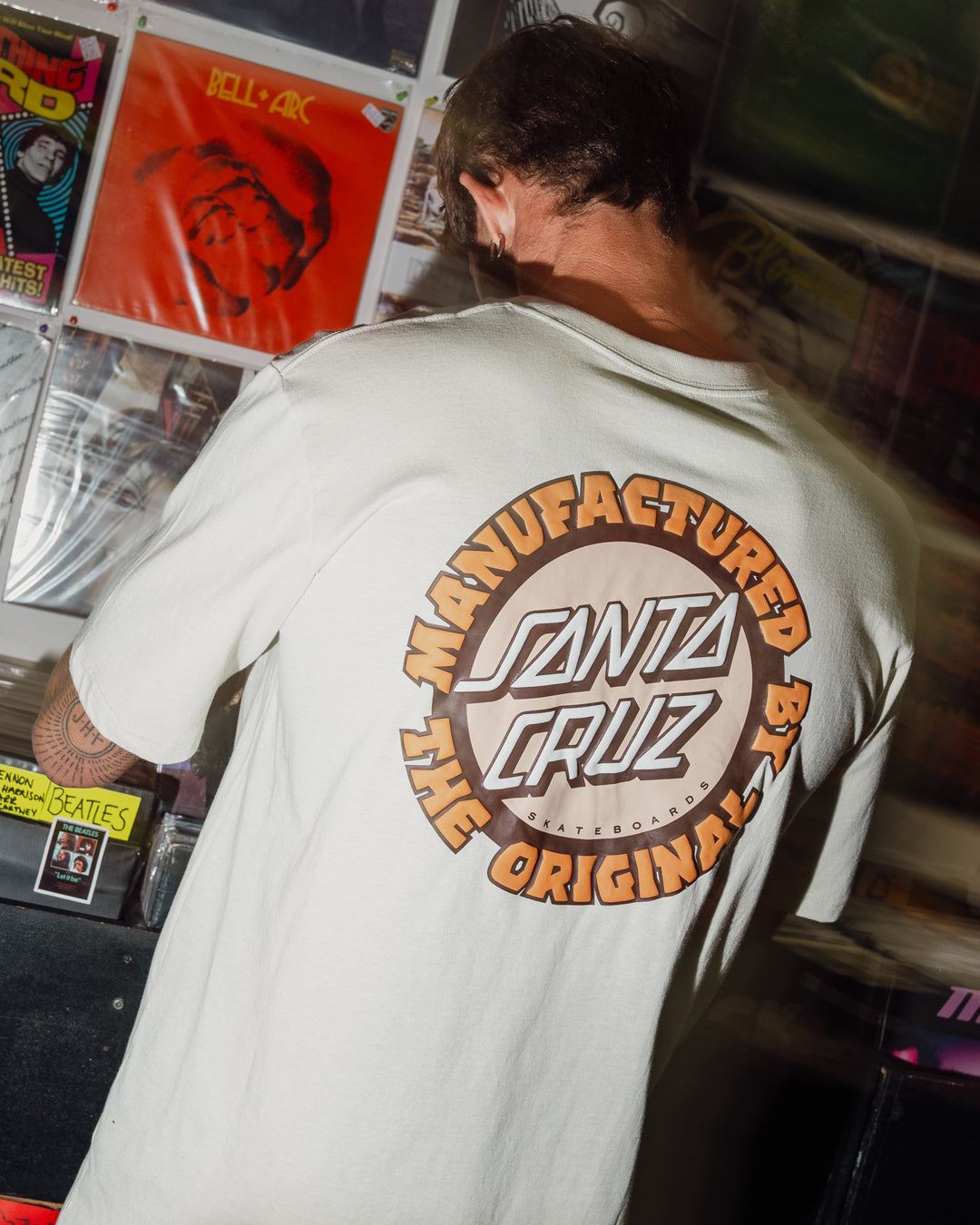 Speed MFG Dot Men's T-Shirt Concrete