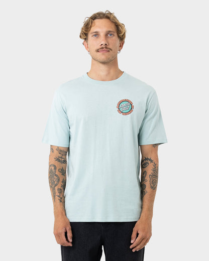 Speed MFG Dot Men's T-Shirt Vintage Blue