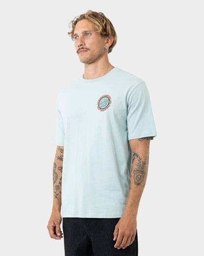 Speed MFG Dot Men's T-Shirt Vintage Blue