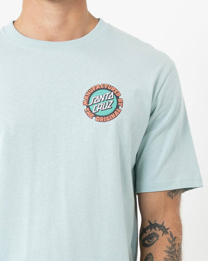 Speed MFG Dot Men's T-Shirt Vintage Blue