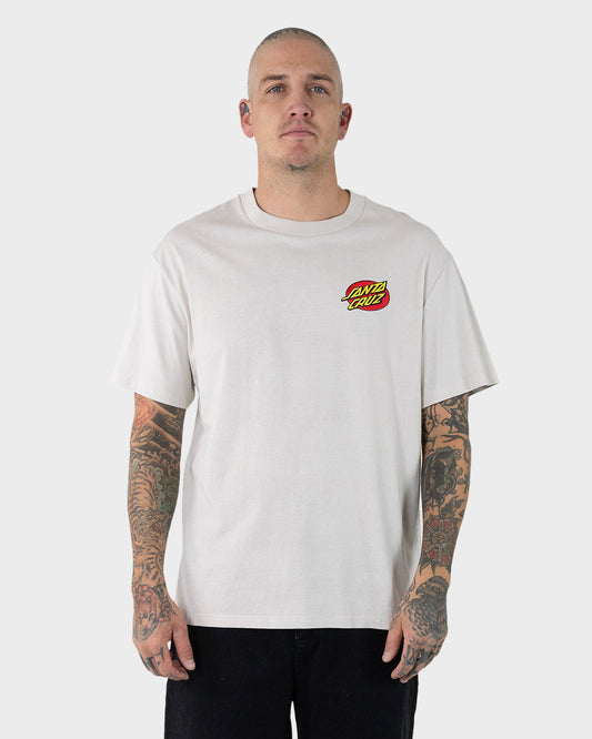 Oval Dot Men's T-Shirt Concrete