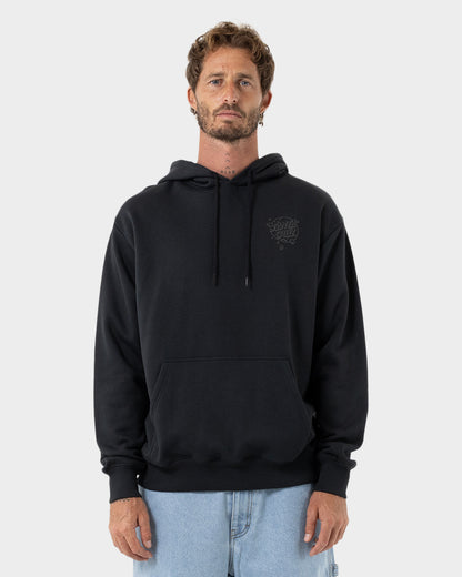 OS Roskopp Destruct Face Men's Pullover Hoodie Off Black
