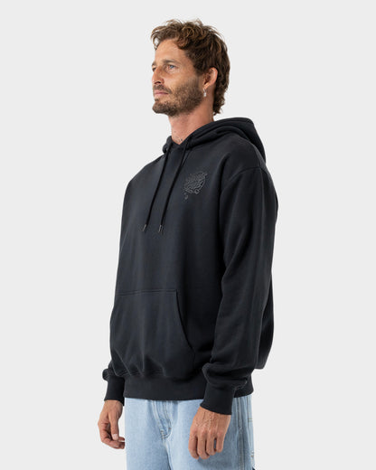 OS Roskopp Destruct Face Men's Pullover Hoodie Off Black