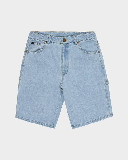 Classic Dot Men's Carpenter Jean Shorts Light Indigo