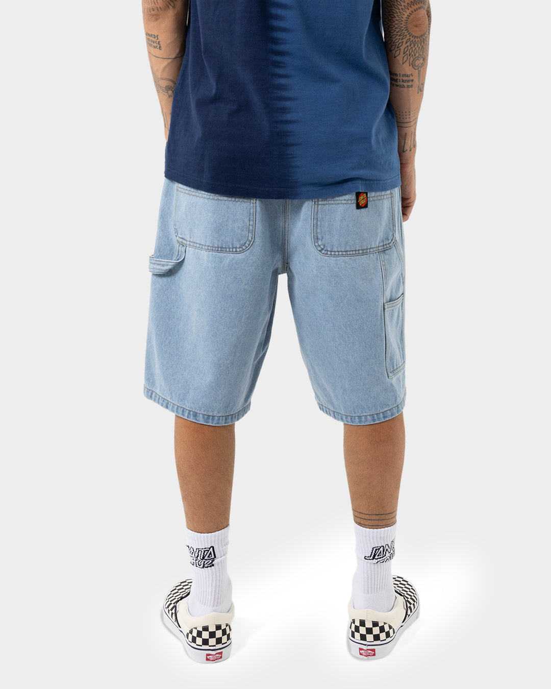Classic Dot Men's Carpenter Jean Shorts Light Indigo