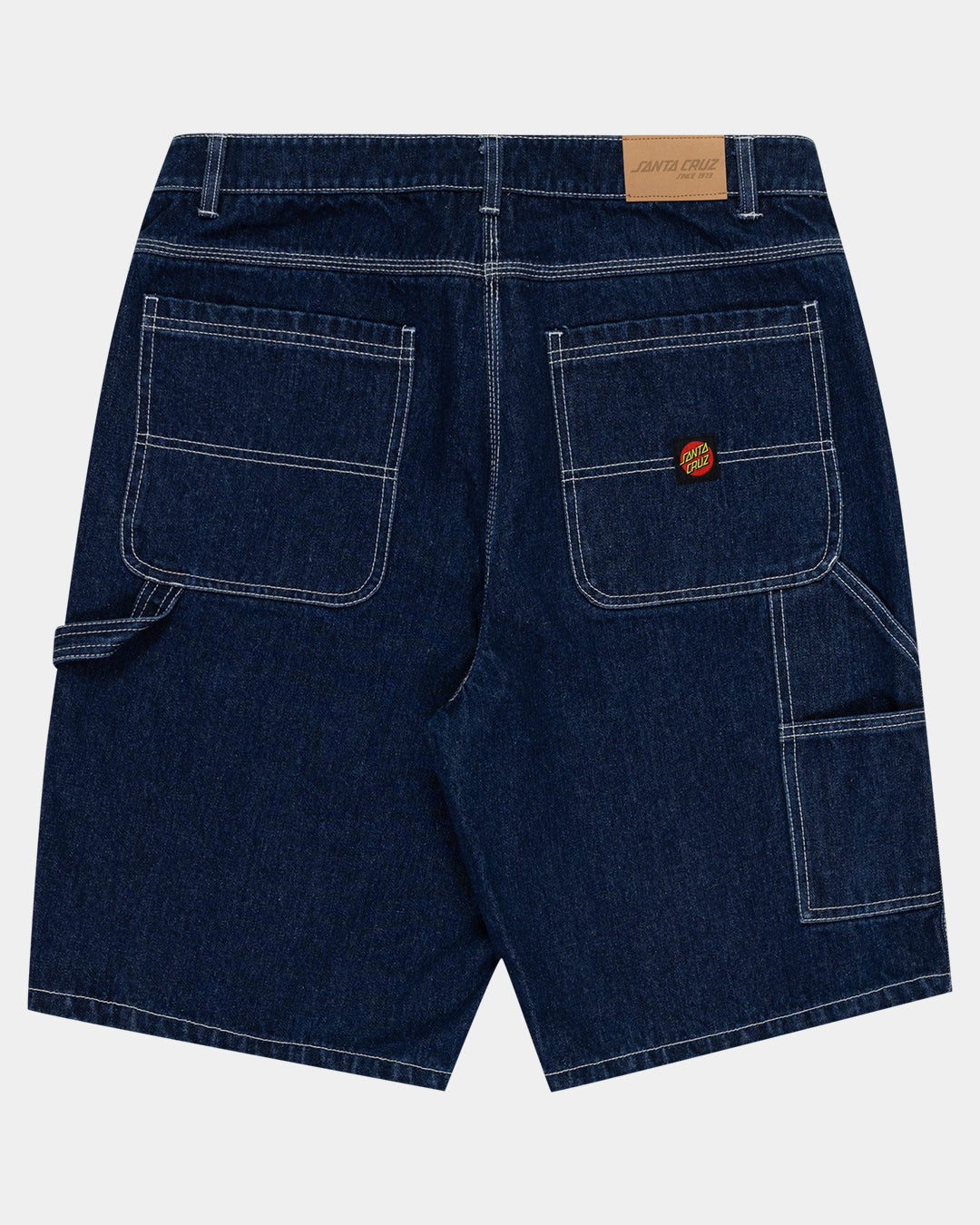 Classic Dot Men's Carpenter Jean Shorts Rinsed Indigo