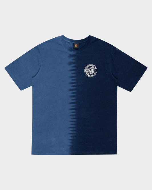 MFG Dot Men's T-shirt Blue Tie Dye