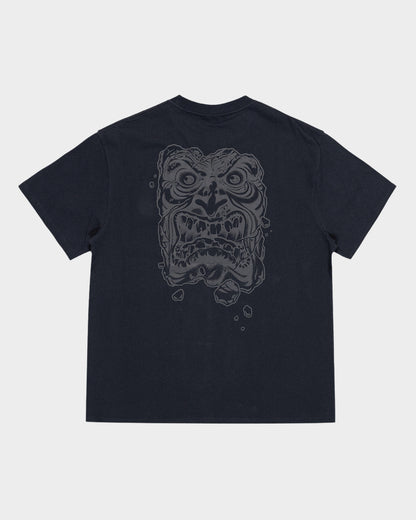 OS Roskopp Destruct Face Men's Box Fit T-shirt Off Black