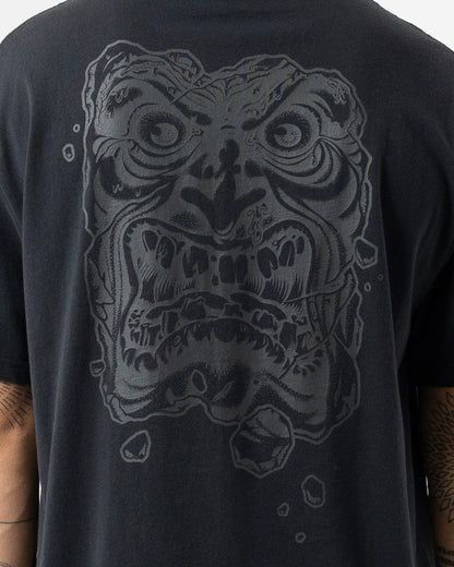 OS Roskopp Destruct Face Men's Box Fit T-shirt Off Black