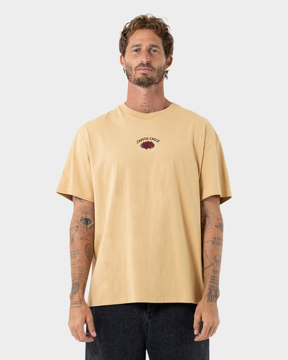 Dressen Roses Solo Men's Box Fit T-shirt Tan