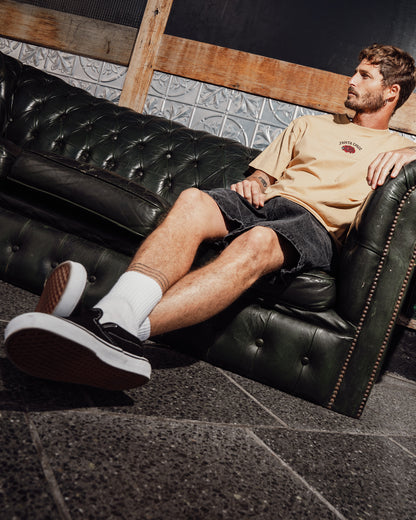 Dressen Roses Solo Men's Box Fit T-shirt Tan