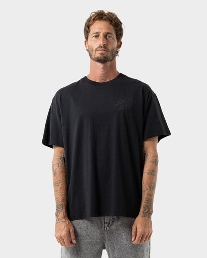 Multi Logo Descent Men's Box Fit T-shirt Off Black