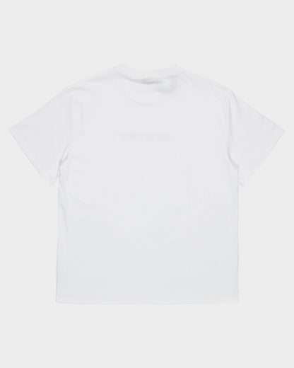 Off Set Strip Men's Box Fit T-shirt White