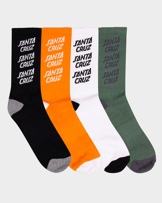 SC Stack Repeat Men's Crew Sock 4 Pack