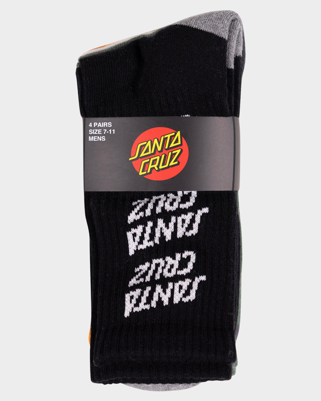 SC Stack Repeat Men's Crew Sock 4 Pack
