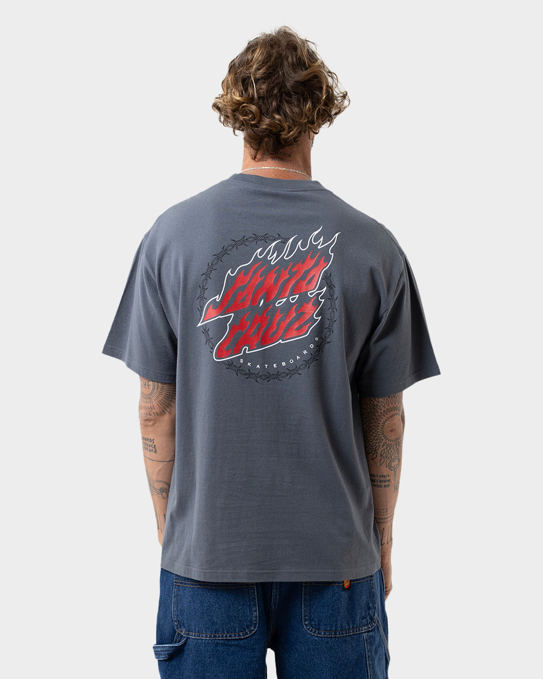Wired Flame Dot Men's T-Shirt