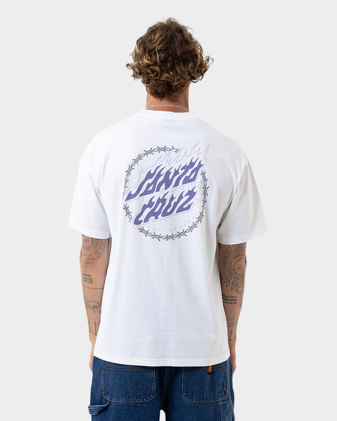 Wired Flame Dot Men's T-Shirt