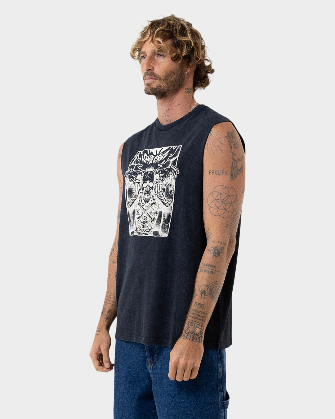 Pace Torch Inverted Men's Muscle T-Shirt