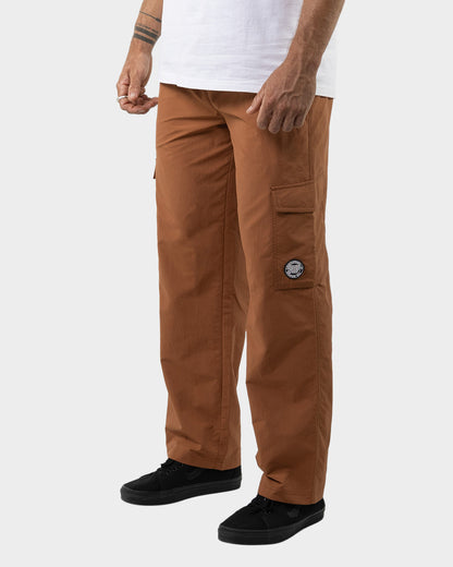 MFG Dot Badge Santa Cruz Men's Cargo Pants Brown