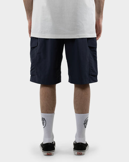 MFG Dot Badge Men's Ripstop Shorts Navy