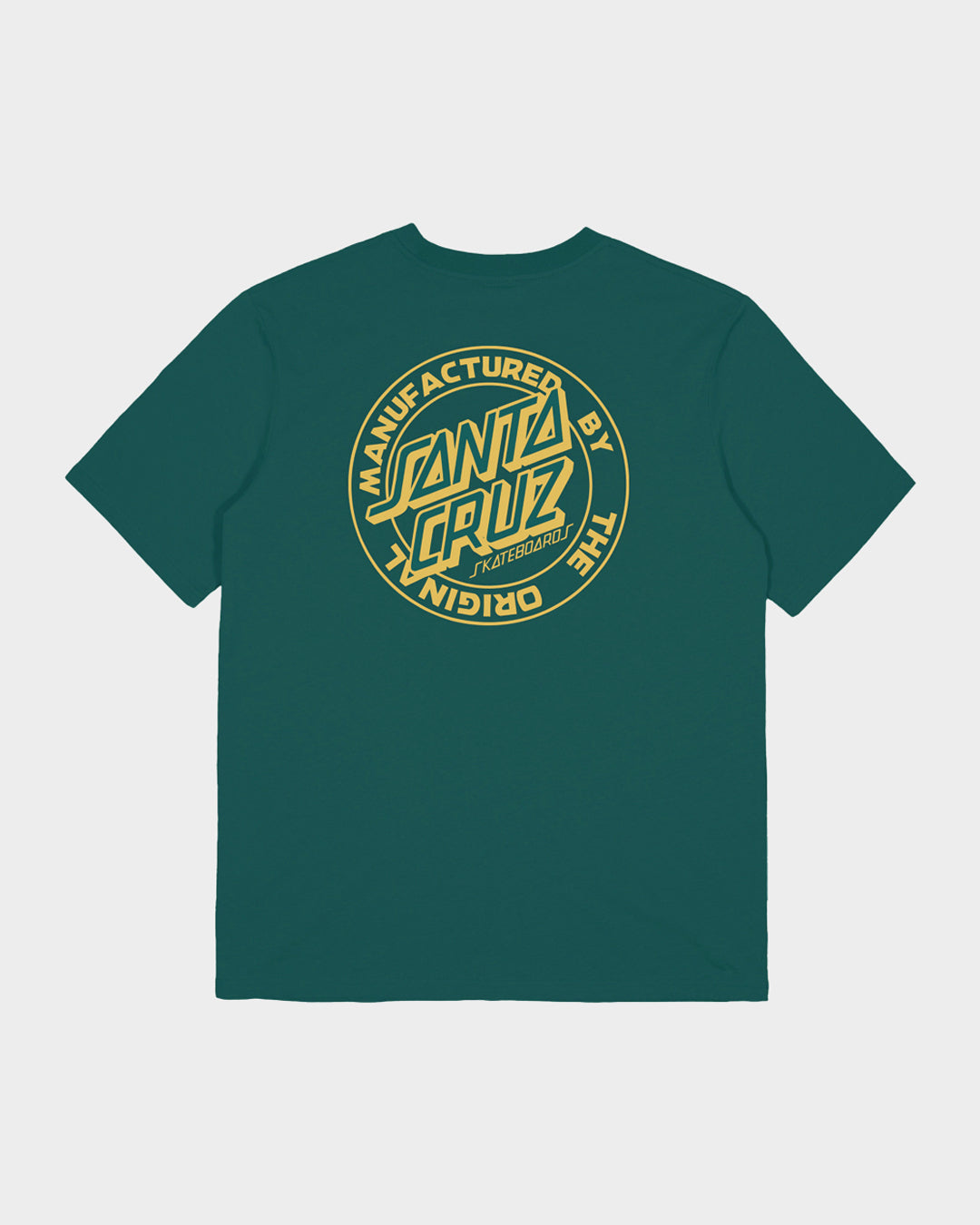 OS MFG Dot Santa Cruz Men's S/S T-Shirt Dark Green