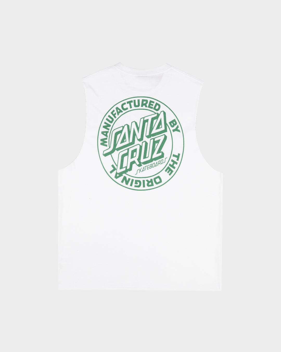 OS MFG Dot Santa Cruz Men's Muscle T-shirt White