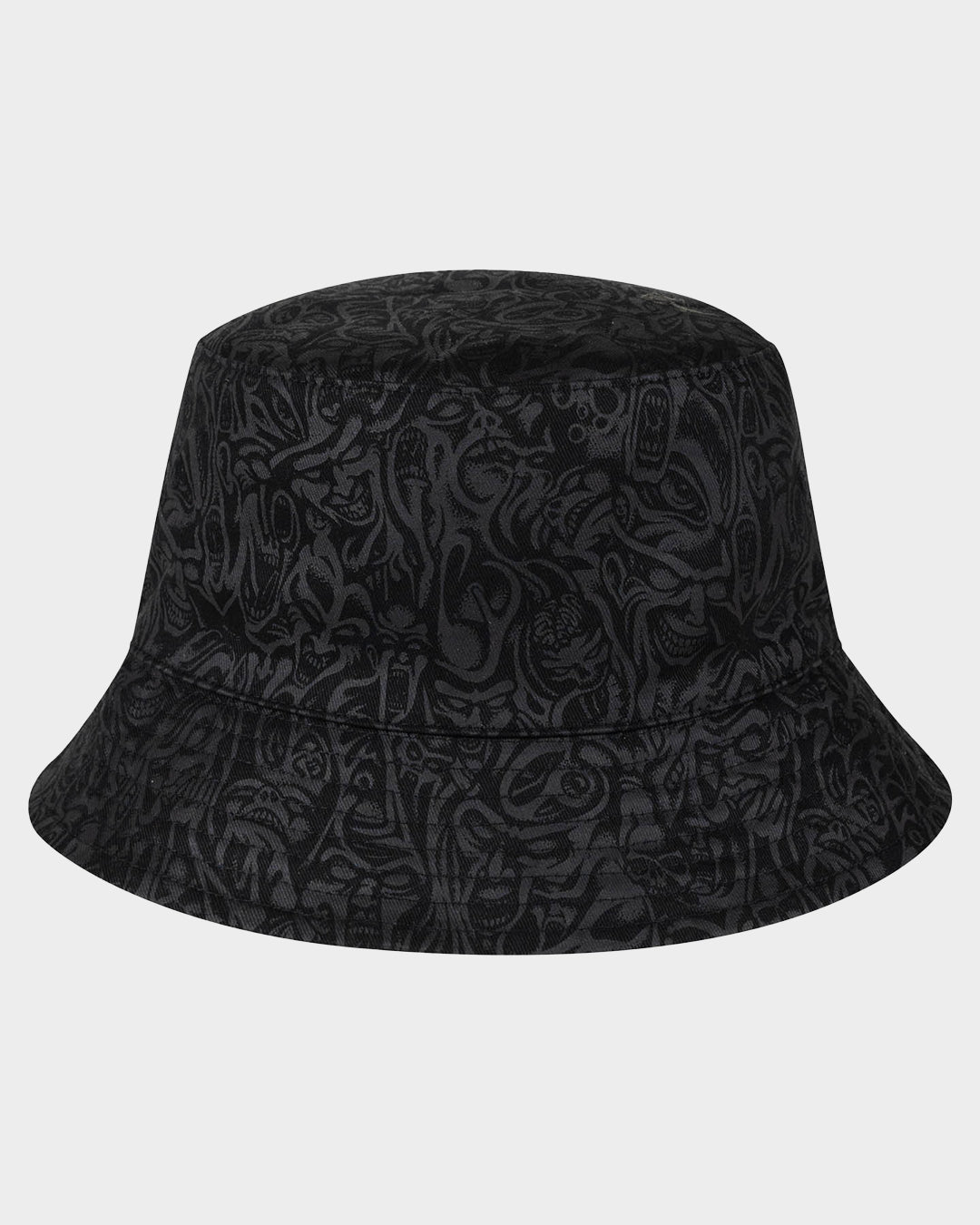 Knox Faces Men's Reversible Bucket Hat Off Black