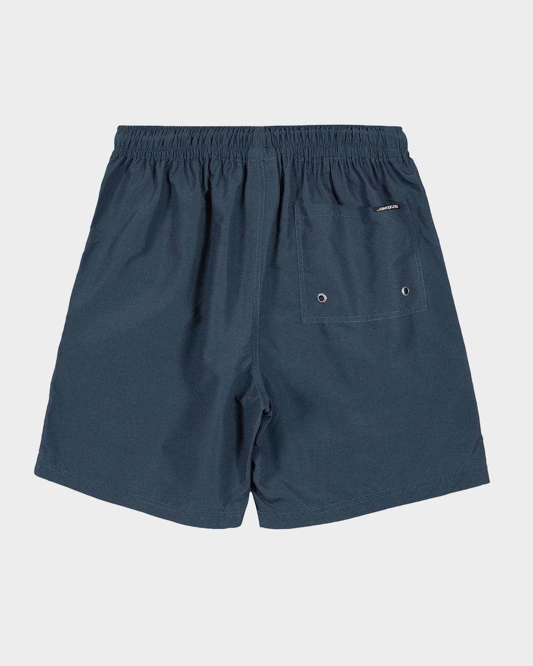 Collegiate Strip Men's Beach Shorts Navy