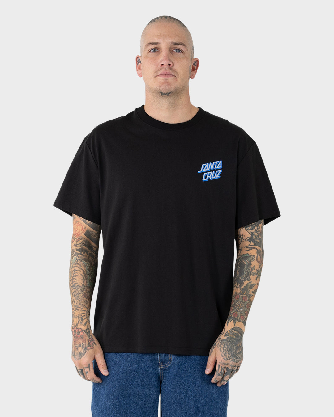 SC Stack Men's Box Fit T-shirt Black