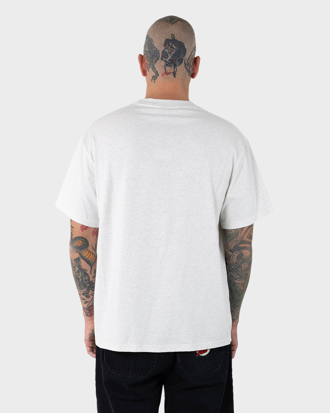 Pace Dungeon Men's Box Fit T-shirt White Marle