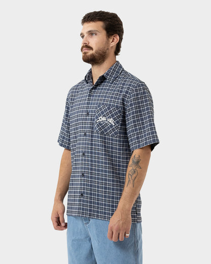 Winkowski 8baller Arch Men's Shirt Vintage Blue