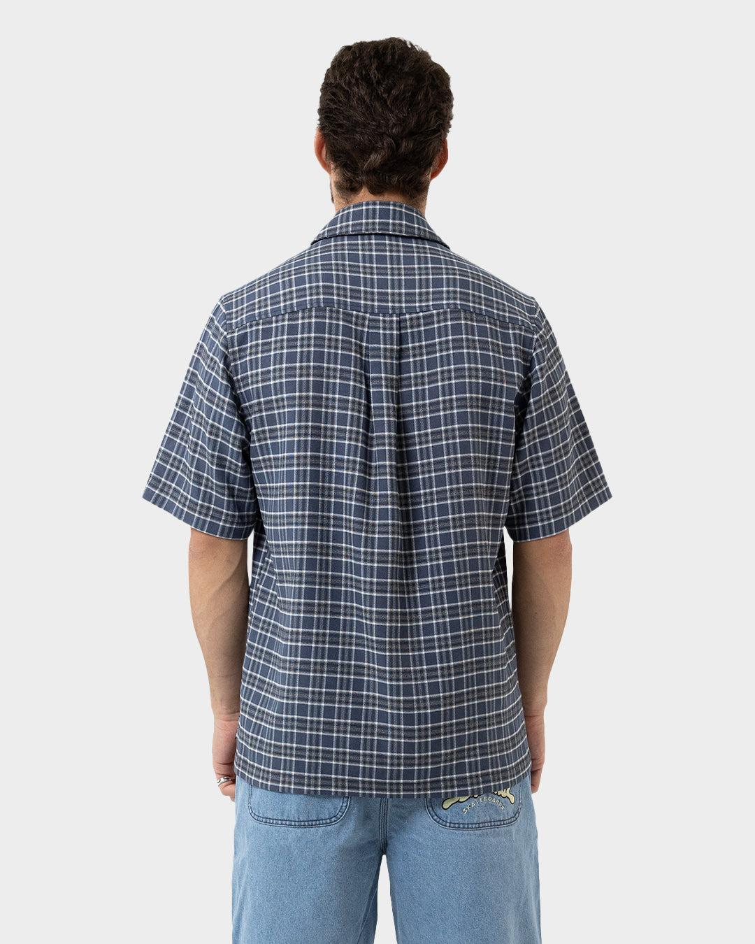 Winkowski 8baller Arch Men's Shirt Vintage Blue