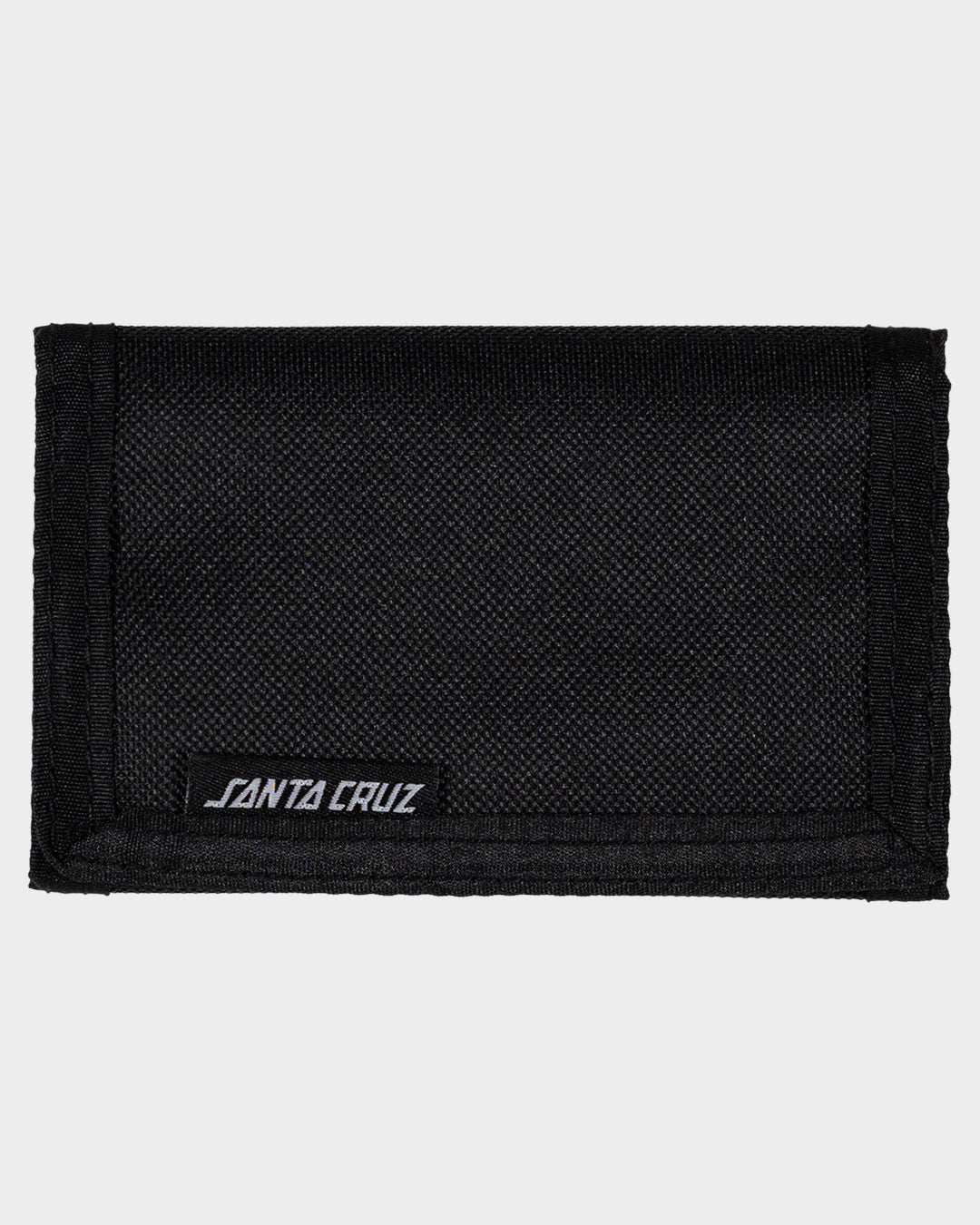 Flaming Dice Dot Men's Velcro Wallet Black