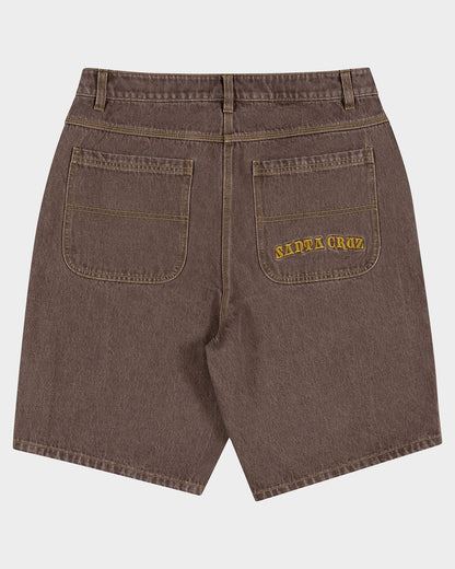 Dead Diners Arch Men's Jean Short Brown