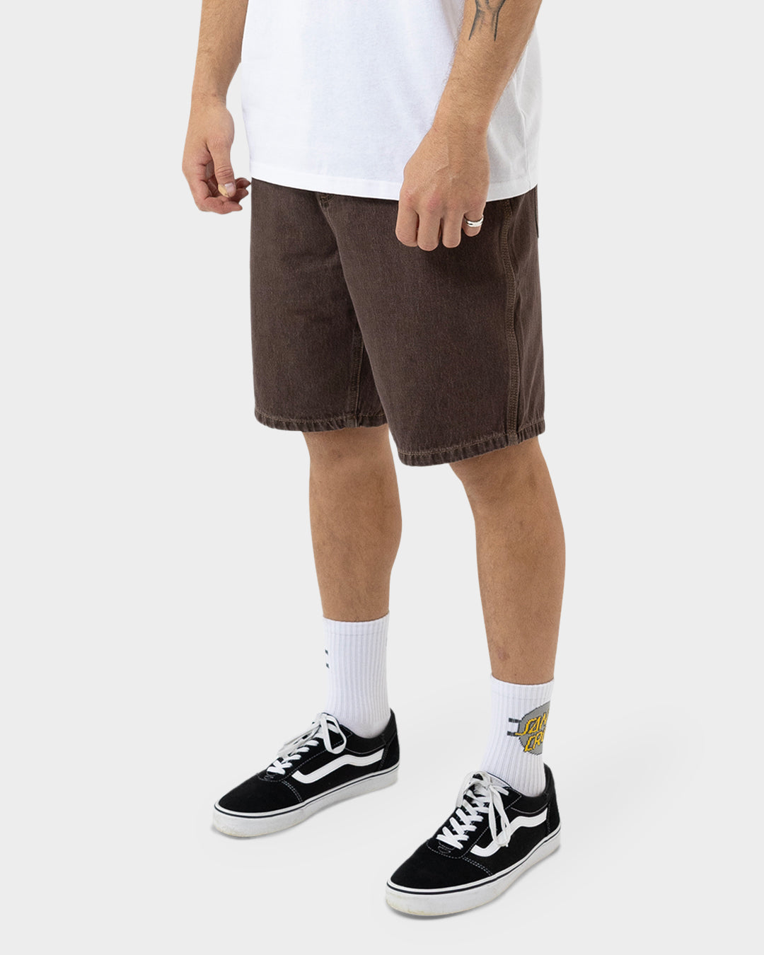 Dead Diners Arch Men's Jean Short Brown