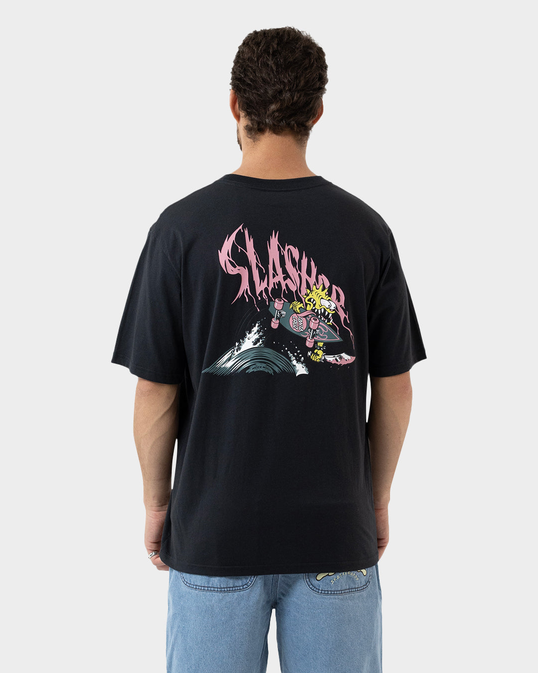 Sc Meek Og Slasher Men's T-shirt Off Black