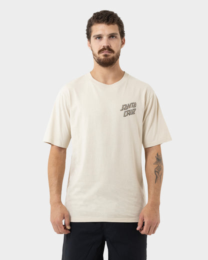 Screaming Grizzly Men's T-shirt Natural