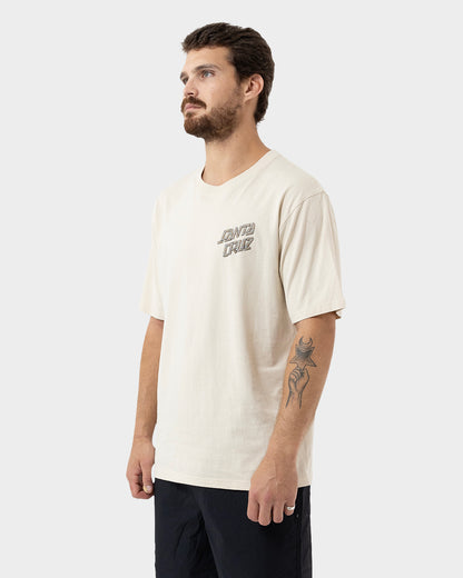 Screaming Grizzly Men's T-shirt Natural