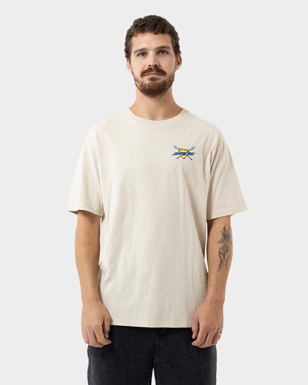 Salba Screaming Witch Doctor Men's T-shirt Natural