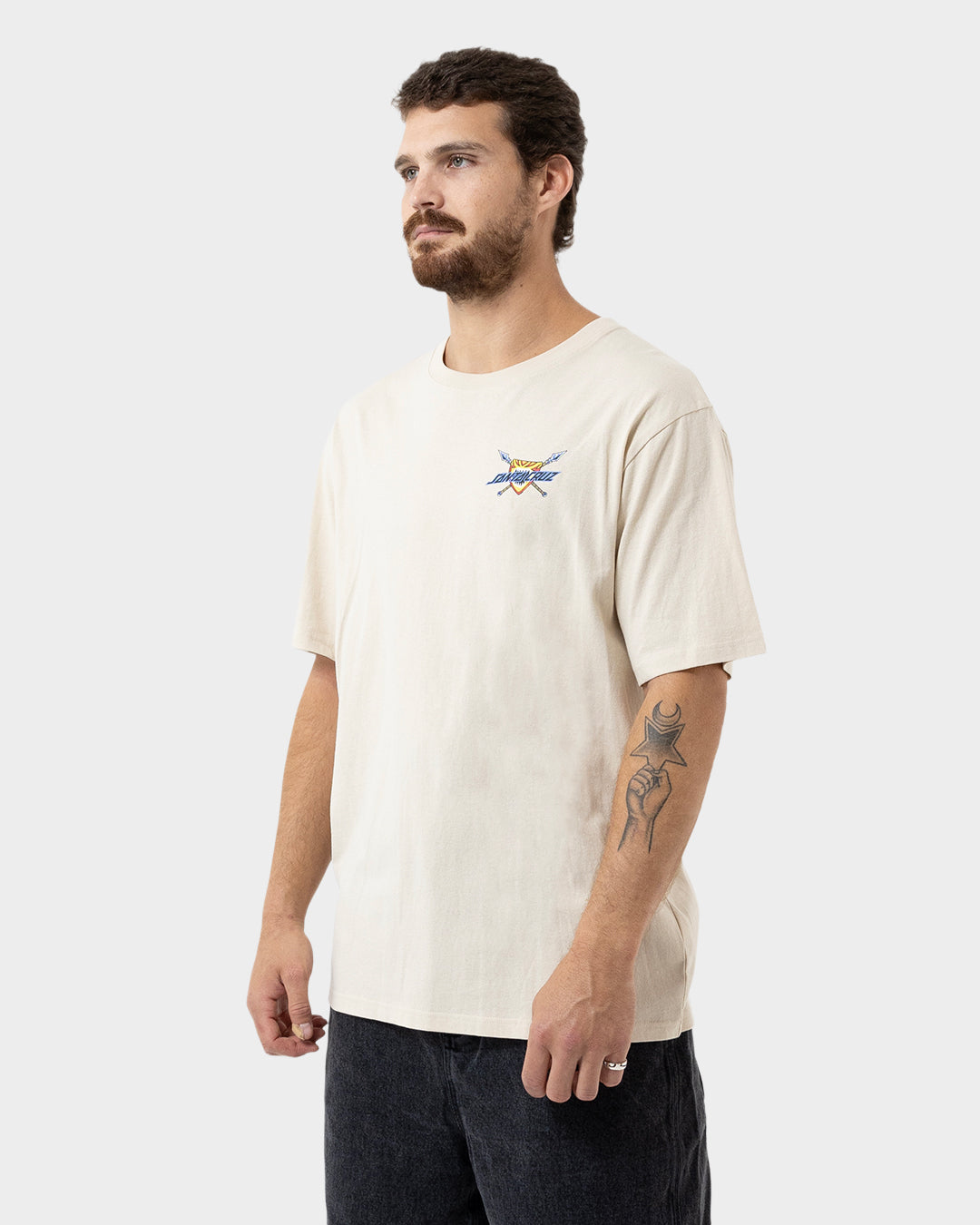 Salba Screaming Witch Doctor Men's T-shirt Natural