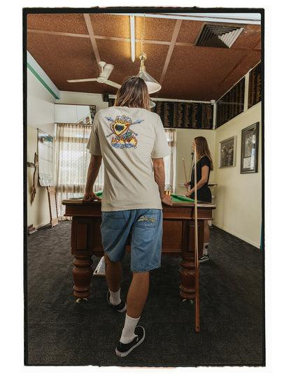 Salba Screaming Witch Doctor Men's T-shirt Natural