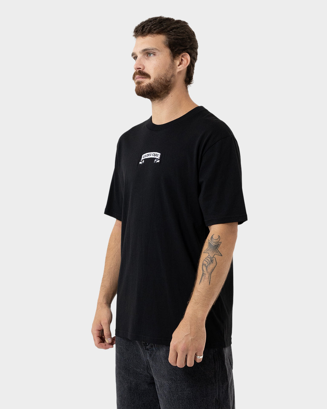 Guzman Dining Dot Men's T-shirt Black