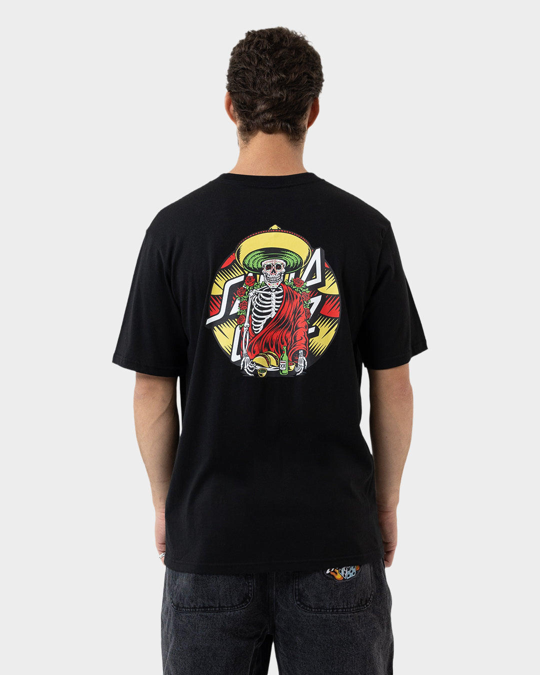 Guzman Dining Dot Men's T-shirt Black