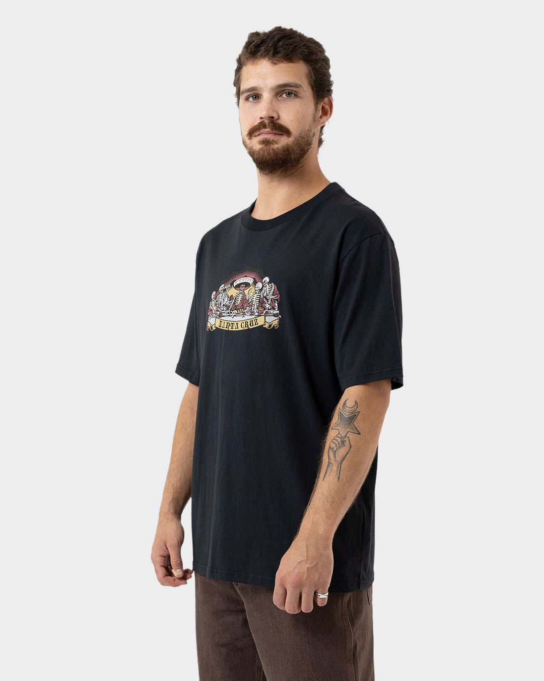 Guzman Dead Diners Men's T-shirt Off Black