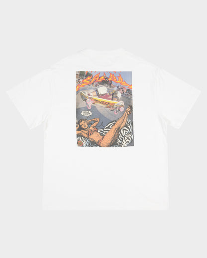 Salba Hello Ad Men's T-shirt White