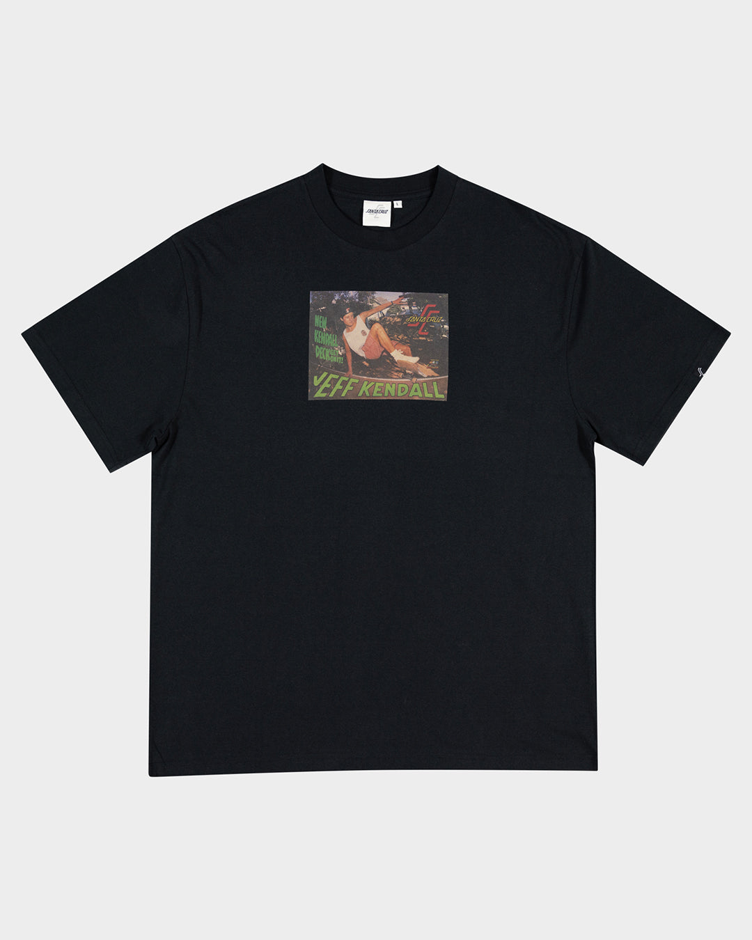 Kendall Ramp Ad Men's T-shirt Off Black