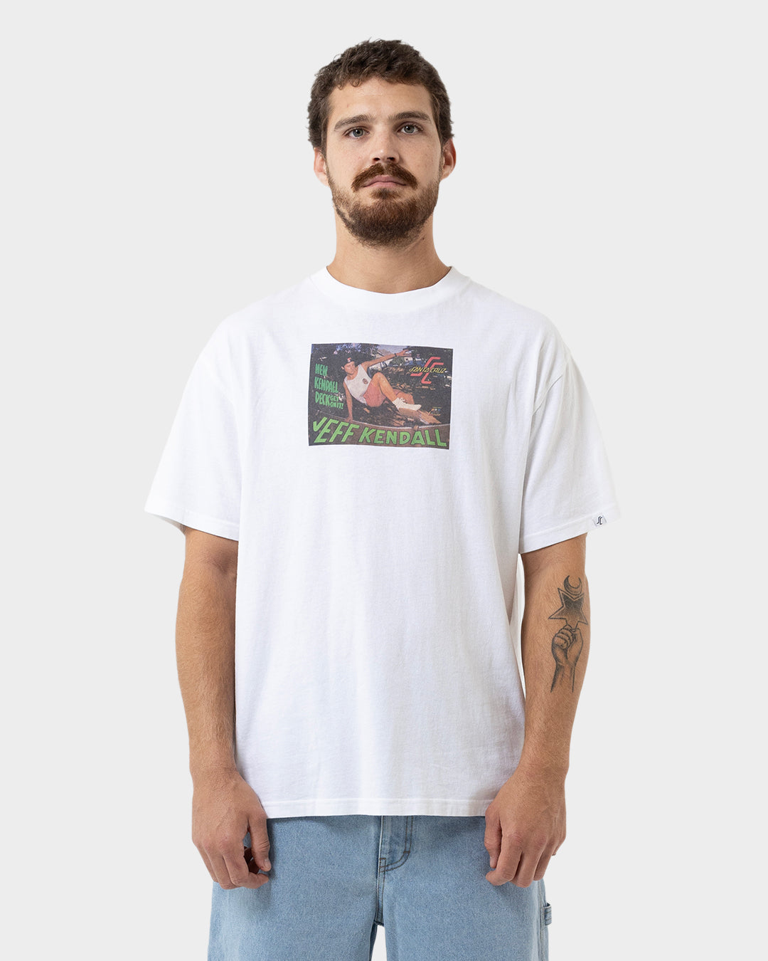 Kendall Ramp Ad Men's T-shirt White