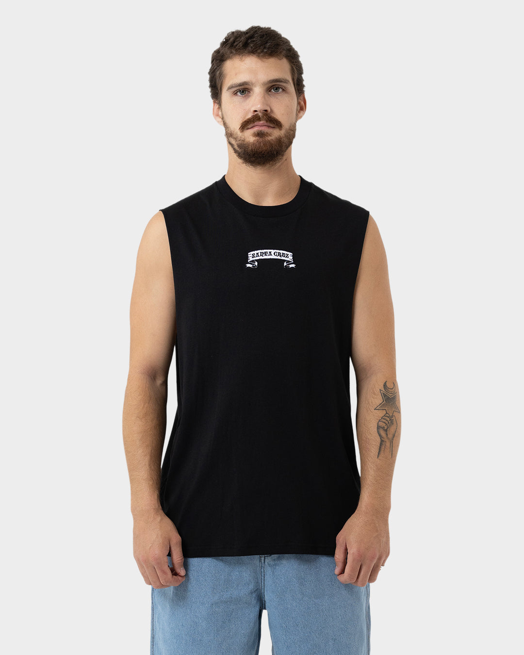 Guzman Dining Dot Men's Muscle T-shirt Black